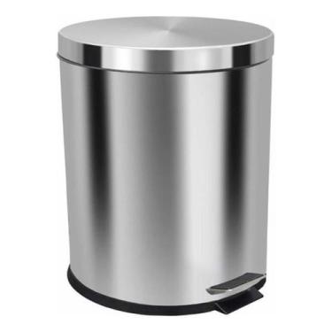 Imagem de Lixeira Em Aço Inox Com Pedal 30L - JSN