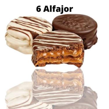 Imagem de Alfajor Gramado Recheio Triplo Kit com 6 Unidades - 330g - Gramado Alf