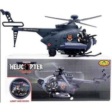 Imagem de Brinquedo Helicóptero Soldado De Ação Com Luzes E Sons - song