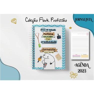 Imagem de Agenda Flork personalizada 2024 - Artes da Gutti