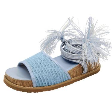 Imagem de Sandalia Amarração Conforto Tendencia Lia Line 2256.71430