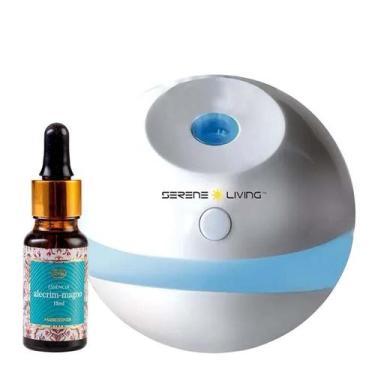 Imagem de KIT Difusor USB Serene Living + Essência Alecrim Magno Madressenza 15m