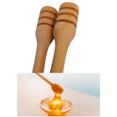 Imagem de Pega mel/ colher de madeira /pega mel kit com 2 / melgueira / pega mel