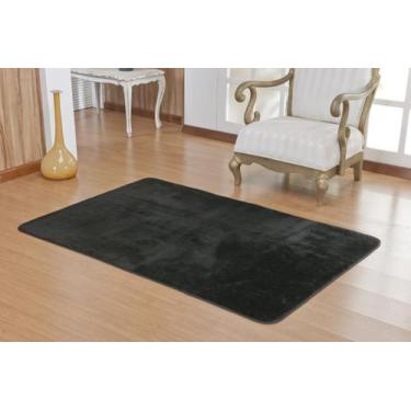 Imagem de Jogo de Tapete P Quarto Kit 3 Peças Ele e Ela Antiderrapante - Bordado