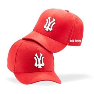 Imagem de Boné 6 Gomos Original Use Young Masculino Feminino Varias Cores, Verme