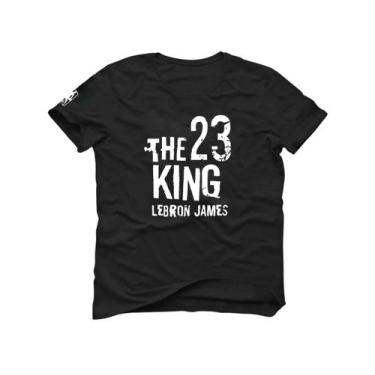 Imagem de Camiseta Basquete King James 23 Los Angeles Cavaliers Heatt - Loja Whi