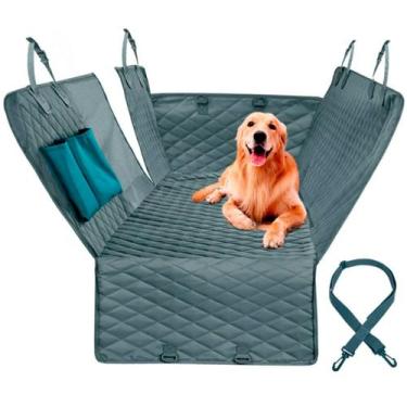 Imagem de Capa Protetora Banco Carro Pet Cao Gato Cachorro - Premium - Genuinos