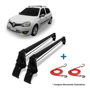 Imagem de Rack Teto Bagageiro + 2 Elasticos Clio 4 Portas Ano 01/15 - Vhip
