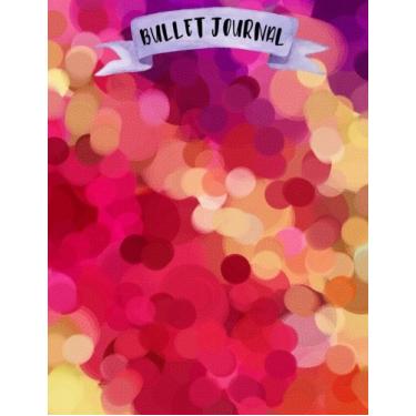 Imagem de Bullet Journal: A4 - Licorne - 160 pages - couverture souple "glossy" - Pointillés - Dot point, bullet journal, dot grid, planner, planning, organizer, journal, Licornes, Bujo