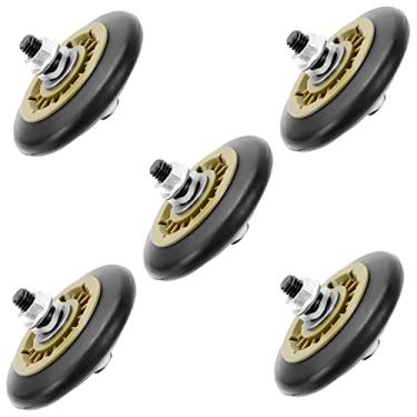 Imagem de Rolo de suporte de tambor para secadora de roupas 134715900 compatível com rolo Electrolux para secador, substitui 5304523155 PS12746506 AP6977189 AP6979841 PS12416849 PS2349290 (pacote com 5), os