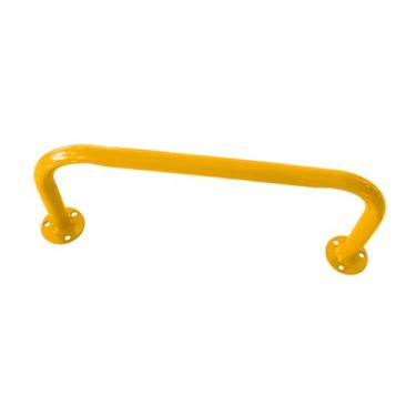 Imagem de Fenteer Alça do playground, barra de apoio do aperto da mão da garra do quadro de escalada, barra de macaco interna do punho do playset de aço para interior, Amarelo