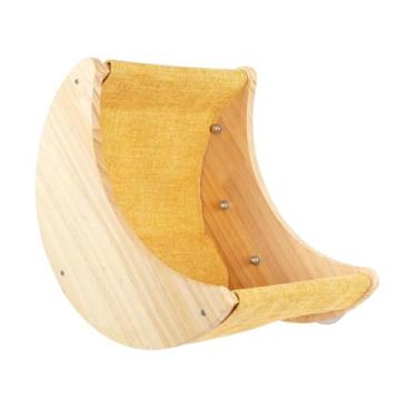 Imagem de Bothyi Espreguiçadeira de gato economia de espaço pendurado, prateleira de parede de gatinhos internos, poleiro de janela de gato, cesta de animais de