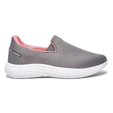 Imagem de Tênis Rainha Slip On Unissex Dream Iv Cinza/coral Ra03690002 39
