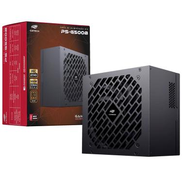 Imagem de Fonte Gamer C3Tech PS-G500B, 500W Real, 80 Plus Bronze, PFC Ativo, Bivolt Automático - ATX
