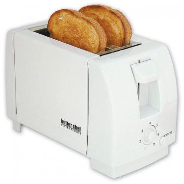 Imagem de Torradeira de 2 Fatias com Controle de Tostagem, 110V 750W, Better Chef, Branca