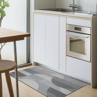 Imagem de 1 Tapete Cozinha Antiderrapante Absorvente Js Fu 50 x 80 Vr - IDEALIZA