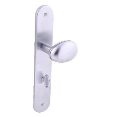 Imagem de Fechadura Ovo Z Wc, Arouca Fechaduras, 505719/55-Zce, Cromado Escovado, Mq55Mm