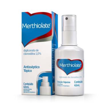 Imagem de Merthiolate Spray Antisséptico Para Curativos 45Ml - Hypera