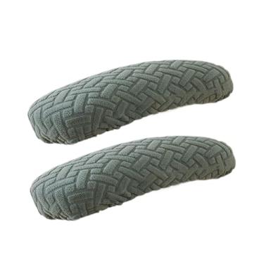 Imagem de IEUDNS 2PCS Cadeira de escritório Chaves Capas de braço de poltrona Tampas de descanso elástico Coberturas de reposição elástica Protetores de braço de, Verde