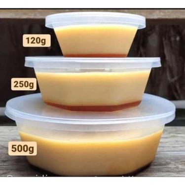 Imagem de Forma De Pudim Plástico Grande c/ Tampa 500Ml - 6 Unidades