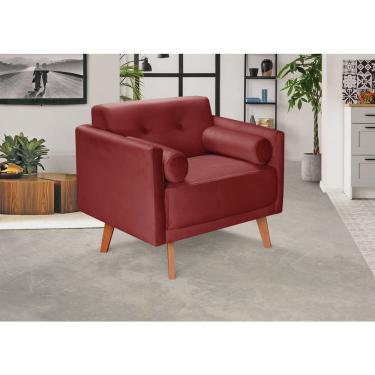 Imagem de Poltrona Moderna Decoração Sala, Varanda, Recepção Luma