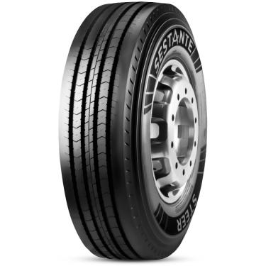 Imagem de Pneu Sestante by Pirelli Aro 22 11.00R22 150/146L tt Steer Liso Rodoviário