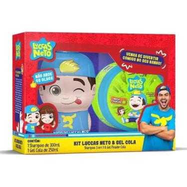 Imagem de Combo 3D Luccas Neto Shampoo + Gel Fixador 2x300g