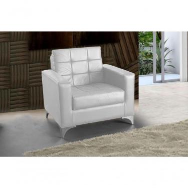 Imagem de Poltrona Decorativa Taina - Branco Corino