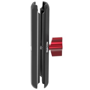 Imagem de Mechrig Braço de soquete duplo, braço de extensão longo de liga de alumínio compatível com RAM Mount B Size Componentes de cabeça esférica e suporte de telefone para motocicleta/bicicleta/carro