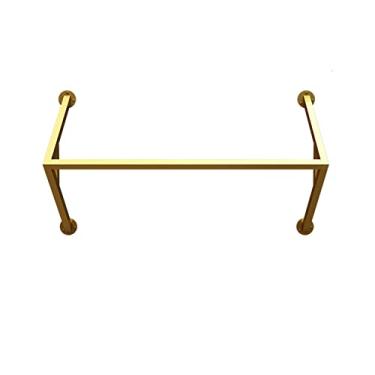 Imagem de CHBGLNTY Cabide de parede para roupas, prateleira flutuante para loja de roupas, cabide para exibição a retalho, cabide organizador resistente de metal, cabide multifuncional resistente para dormi