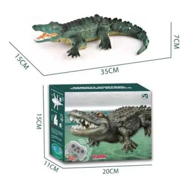 Imagem de Barco Jacaré Controle Remoto Lancha 2 Em 1 - import