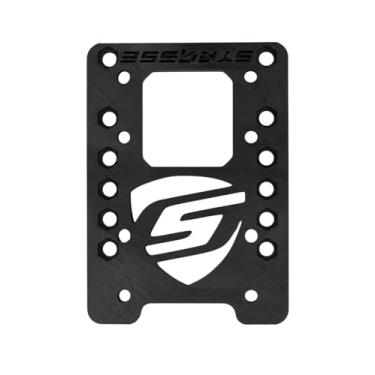 Imagem de STRASSE T598 Mounting Adapter for Sim Racing Cockpits – Compatible with 4-Bolt Fanatec Wheel Base Pattern | Reinforced Polymer Plate | 4.92 × 5.51 × 0.43” | Made in Japan