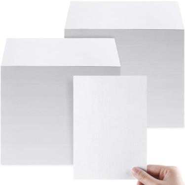 Imagem de Geosar Cartolina de linho de 500 folhas, cartolina de convite 12 x 18 cm, papel de impressora pesado, 41,7 kg, 250 g/m², cartões de índice para capa de impressora, cartões postais em branco