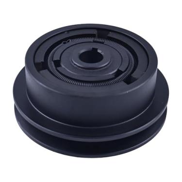 Imagem de JEENDA Conjunto de embreagem 416338990 polia de 12 cm compatível com multiquip Mikasa MVC88 MVC88GH MVC88VGE MVC88GE 3/10.2 cm eixo 1 polias