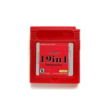 Imagem de Super Cartridge 19 in 1 Game Boy Color GBC 16bits, Video Game Cartridge Card For Handheld Consoles