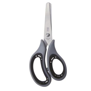 Imagem de Tesoura Escolar Comfort Grip 135mm T417 Cinza - Tilibra, Único