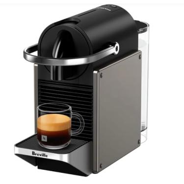 Imagem de Breville-Nespresso USA BEC420TTN1AUC1 Pixie Espresso Machine, Titan