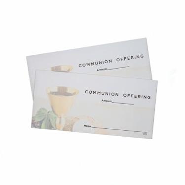 Imagem de Envelopes de oferta de comunhão para igreja (100)