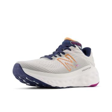 Imagem de New Balance Fresh Foam X 840f V1 feminino, Matéria cinza/cobre/roxo fúcsia, 35