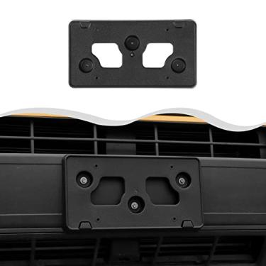 Imagem de HTHE Para Ford Bronco Sport Acessórios de suporte de suspensão para placa de licença frontal compatíveis com Ford Bronco Sport 2021 2022 + (plástico PP, preto, parafusos não incluídos)