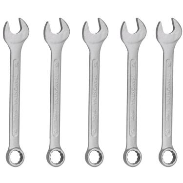 Imagem de Kit 5 Chave De Boca Combinada 15mm Tramontina Pro