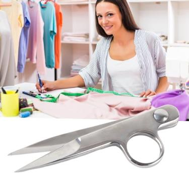 Imagem de AYNEFY Portátil Aço Inoxidável Nipper, Picada de Rosca, Cortador de Aço Inoxidável, Portátil Com Manga Protetora, Mini Costura Tesoura Fir para tricô Pano Corte crochê