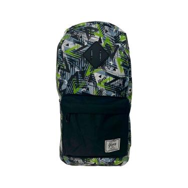 Imagem de Mochila Transversal Regulável Camuflada Estampada Cor:Verde