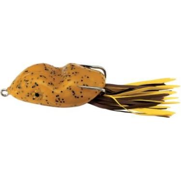Imagem de Scum Frog Junior Topwater Bass Fishing Hollow Body Frog Isca com ganchos sem ervas daninhas, semente de abóbora