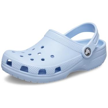 Imagem de Sandália Crocs Classic Clog Infantil Azul Calcite Tamanho 24