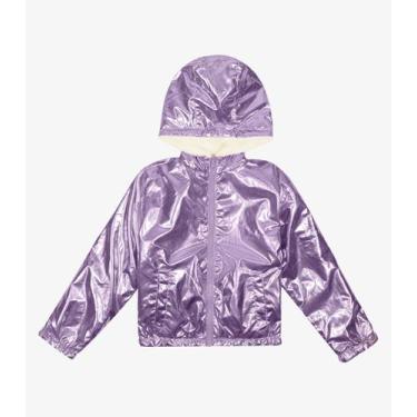 Imagem de Jaqueta Infantil Feminina Metalizada Trick Nick Roxo, 4, Roxo