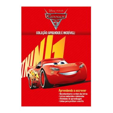 Imagem de Aprender É Incrível Personagens Disney - Carros 3 Escrever