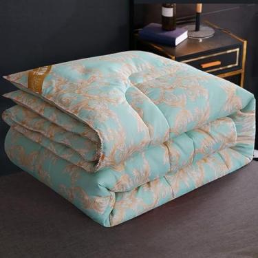 Imagem de Edredom Sem Capa King Size, Colcha Dupla 10,5 Tog, Edredom De Verão Fresco, Edredom De Microfibra Premium Macio Preenchido Com Fibra Oca Para Estação Quente, A, 150x200cm (3kg)