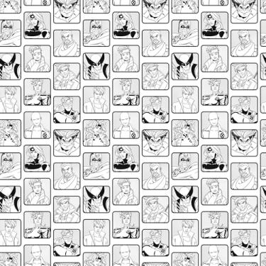 Imagem de Papel de parede Marvel X-Men '97 Faces Black Peel and Stick, RMWS1318