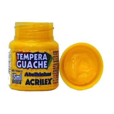 Imagem de Tinta Guache Acrilex 15 Ml Amarelo Ouro Ref. 505